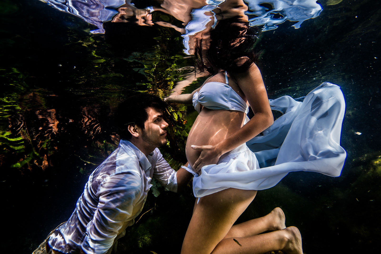 Maternity Underwater Photography