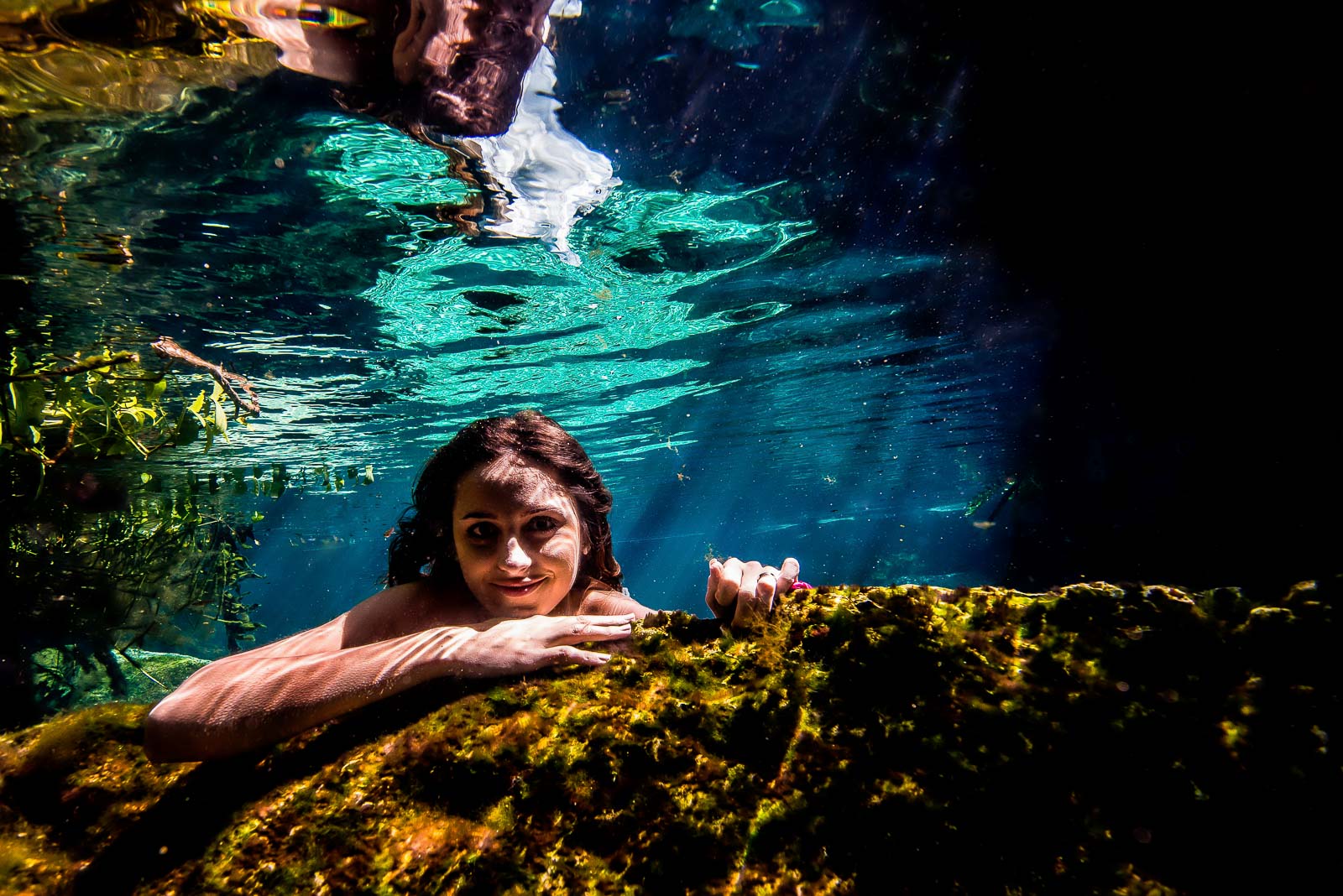 Underwater Post Wedding Photos