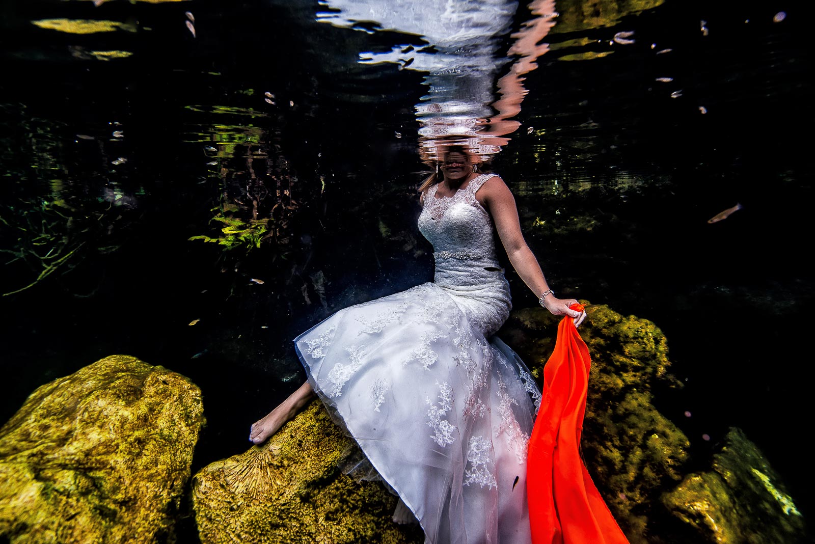 Underwater Trash The Dress