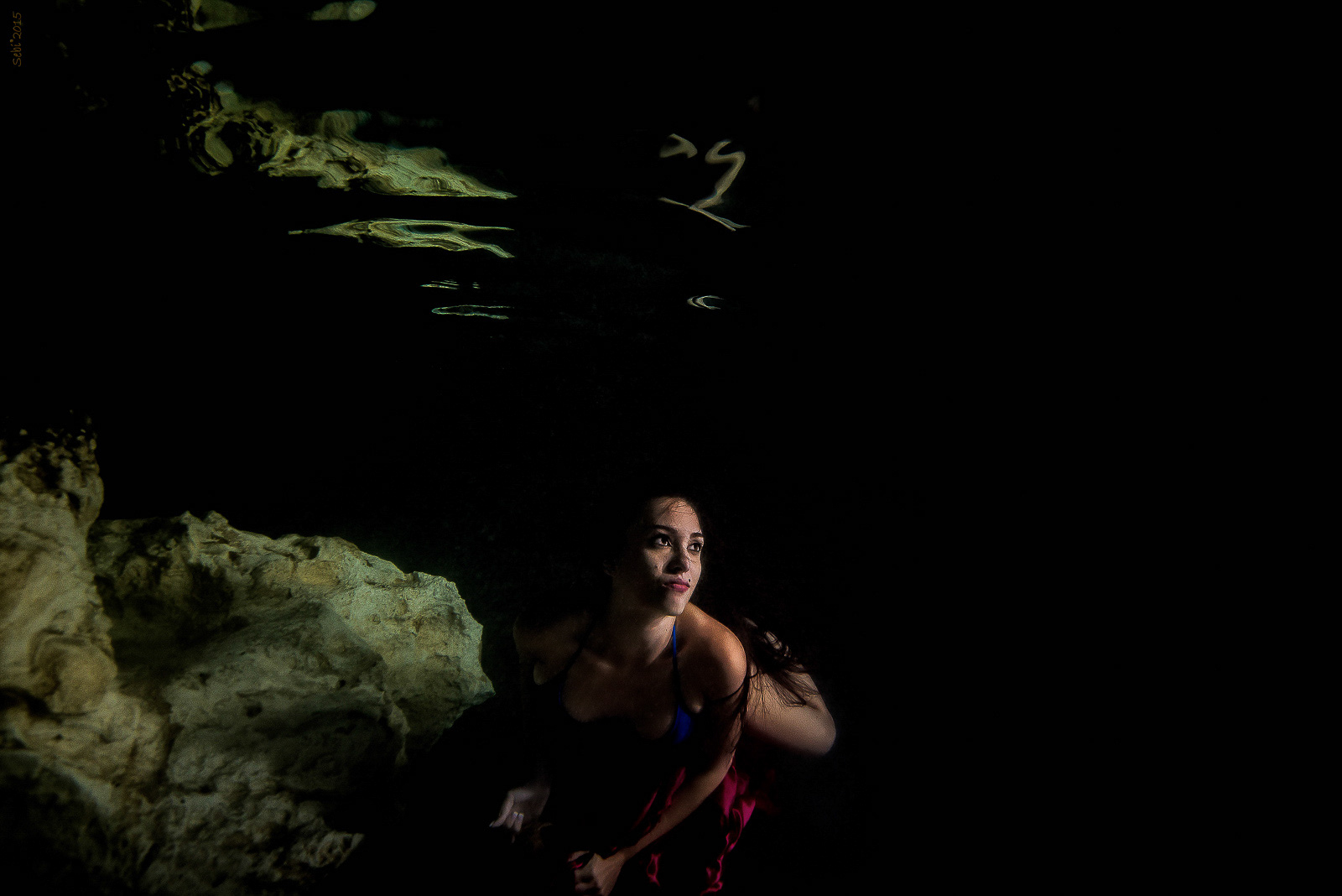 Underwater model mexico