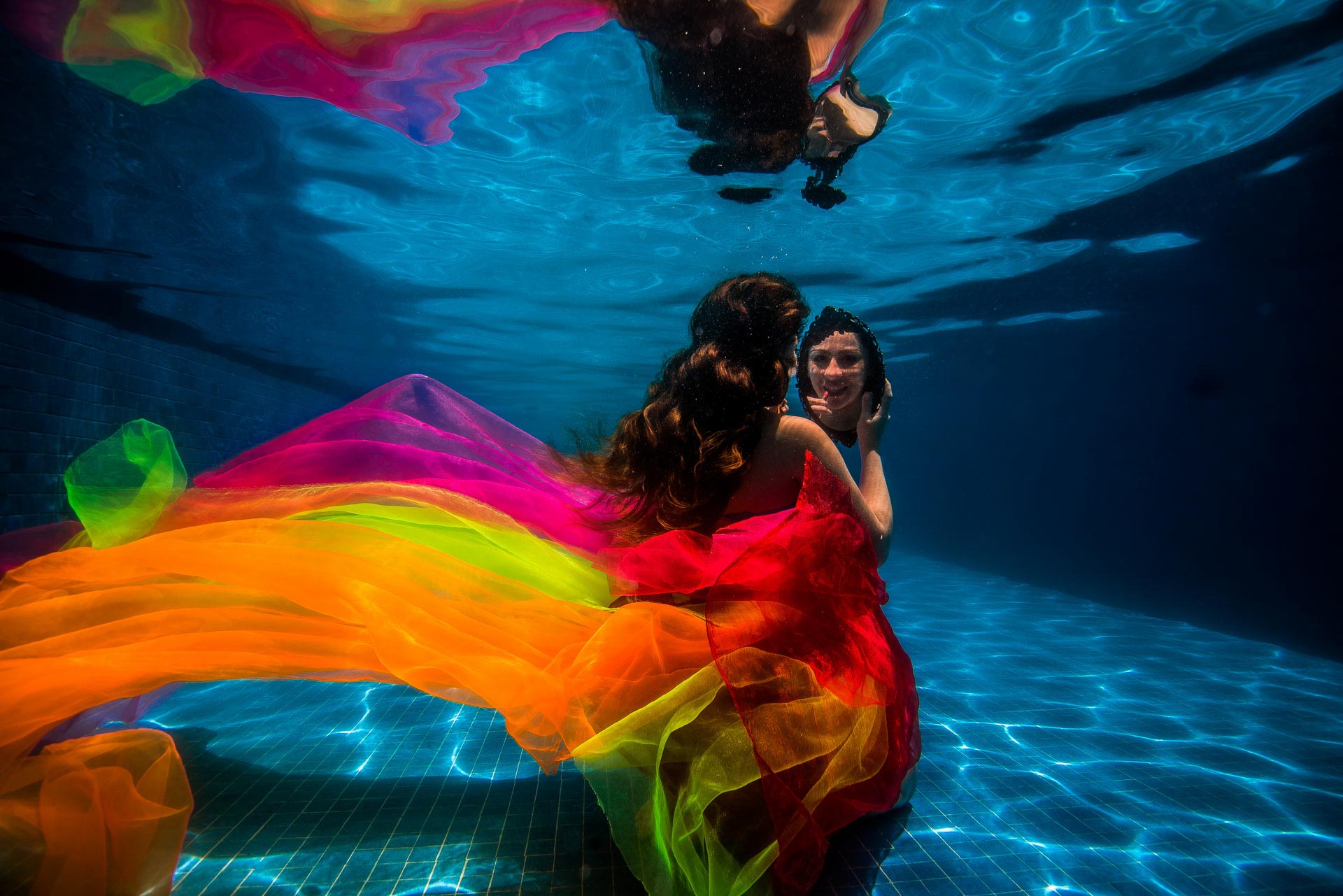 Underwater maternity Photography