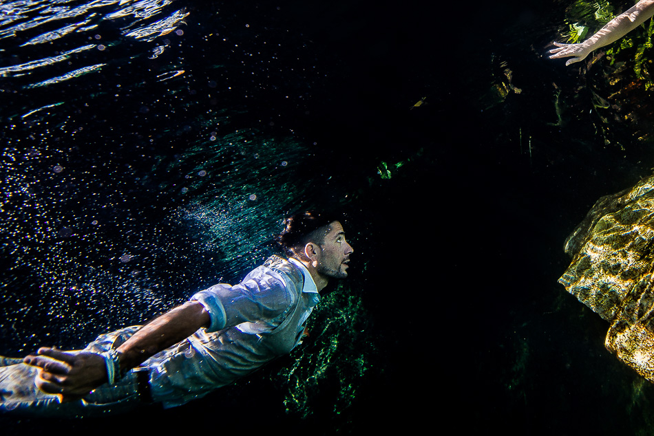 Underwater Trash The Dress Mexico